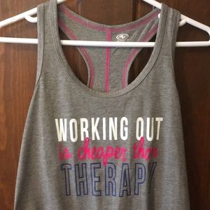 Workout tank top
